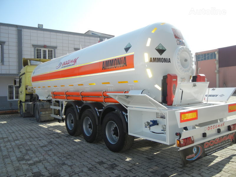 nova cisterna za plin Doğumak SEMI-TRAILER  35M3 AMMONIA (NH3)