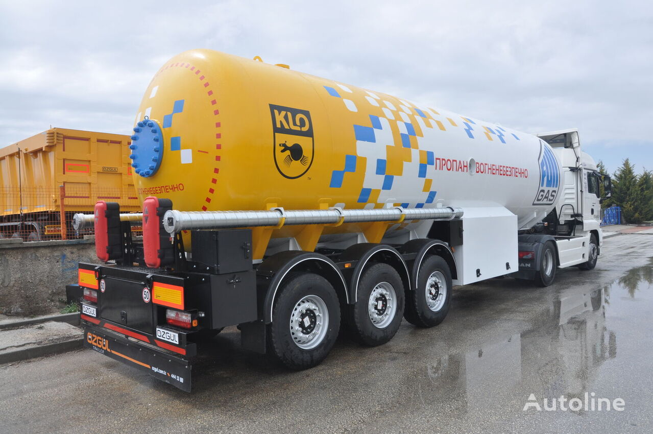 nova cisterna za plin Özgül GAS TANKER SEMI TRAILER