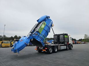 kombinirano vozilo za čiščenje kanalizacije Scania Disab Centurion P210/8 Vacuum suction loader