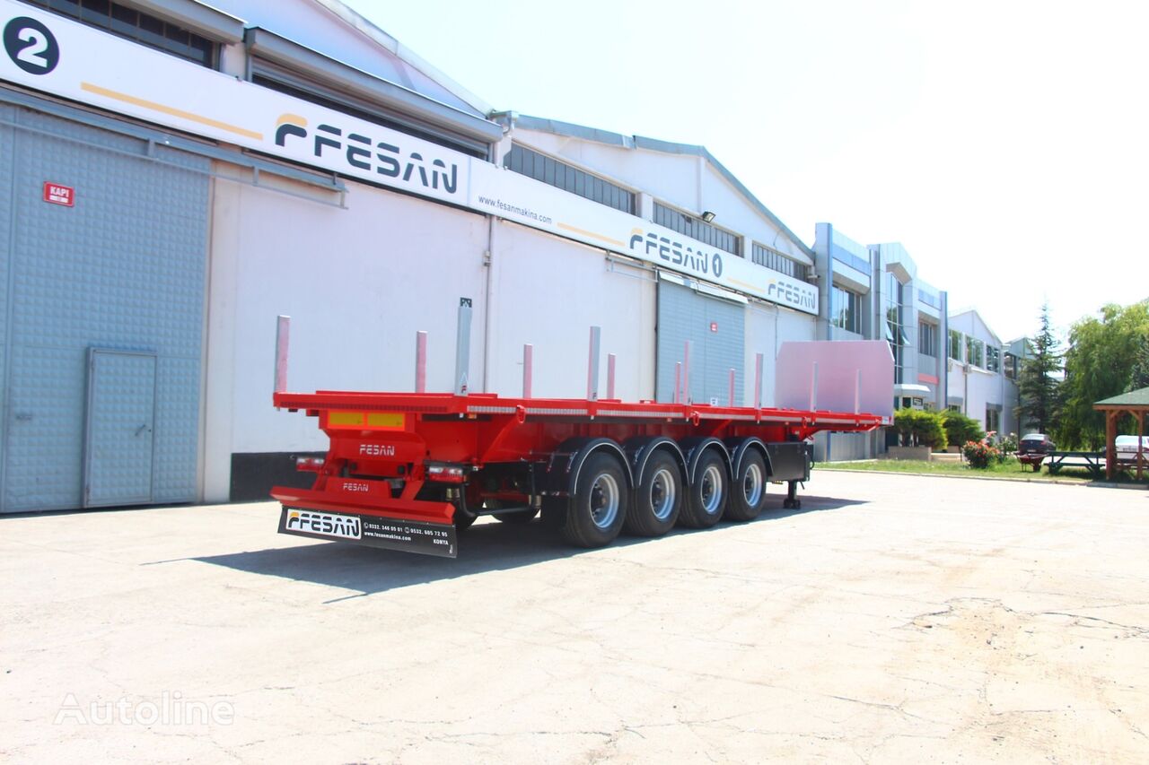 nova polprikolica platforma Fesan FLATBED SIDE TIPPER