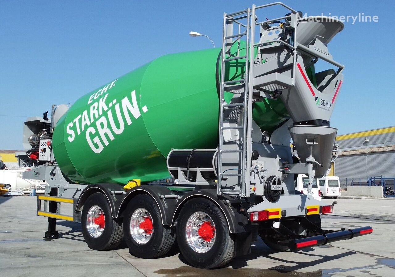 nova polprikolica za mešalec betona Semix 12 m³ Semi-Trailer Concrete Mixer