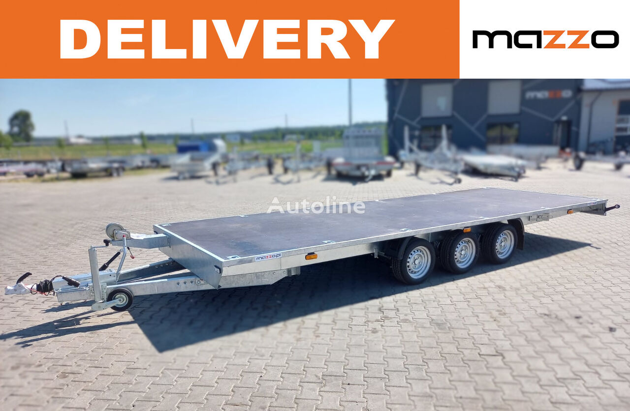 nova prikolica avtotransporter Boro DELIVERY! AT602135 GVW 3500 kg trailer STRONG PLATFORM! 600x210
