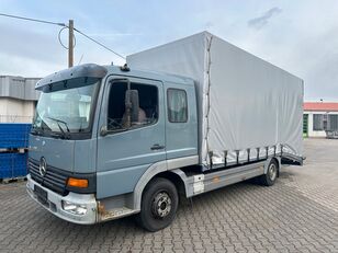 tovornjak avtotransporter Mercedes-Benz Atego 818 / Seilwinde