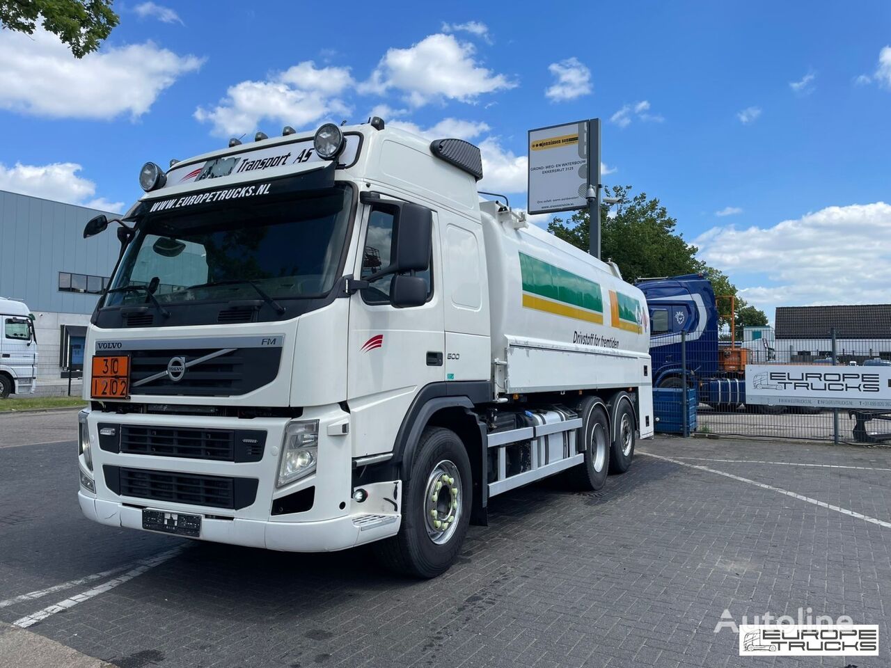 tovornjak cisterna Volvo FM 500 Steel/Air - 19.150 LTR - 4 Compartiments - Sleep Cab
