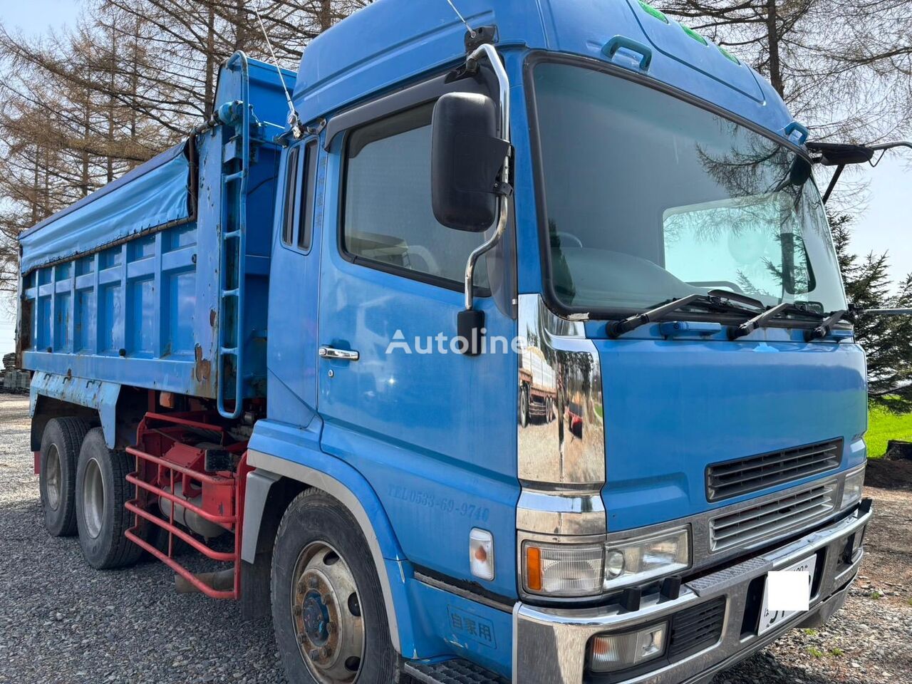 tovornjak prekucnik Mitsubishi Super Grate Ten Wheel Dump FV509