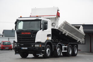 tovornjak prekucnik Scania G450 / 8x4 / 2015r. / Retarder / Hydroburta / Niski przebieg / D