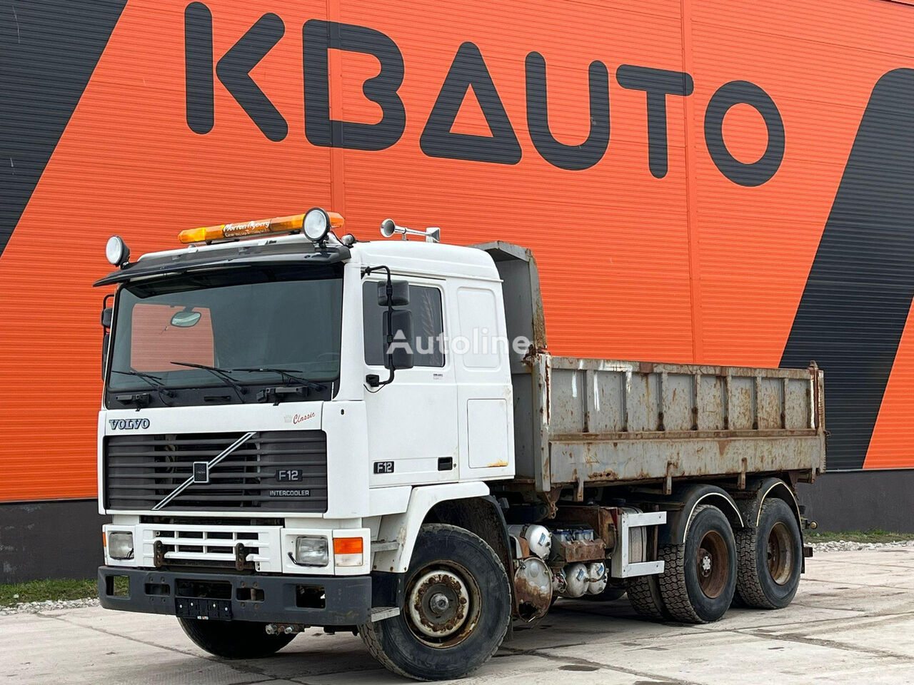 tovornjak prekucnik Volvo F 12 6x2 BOX L=5094 mm