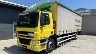 tovornjak s pomične zavese DAF FA CF 65.220 4x2 stake body+tarpaulin - euro 3 - manual