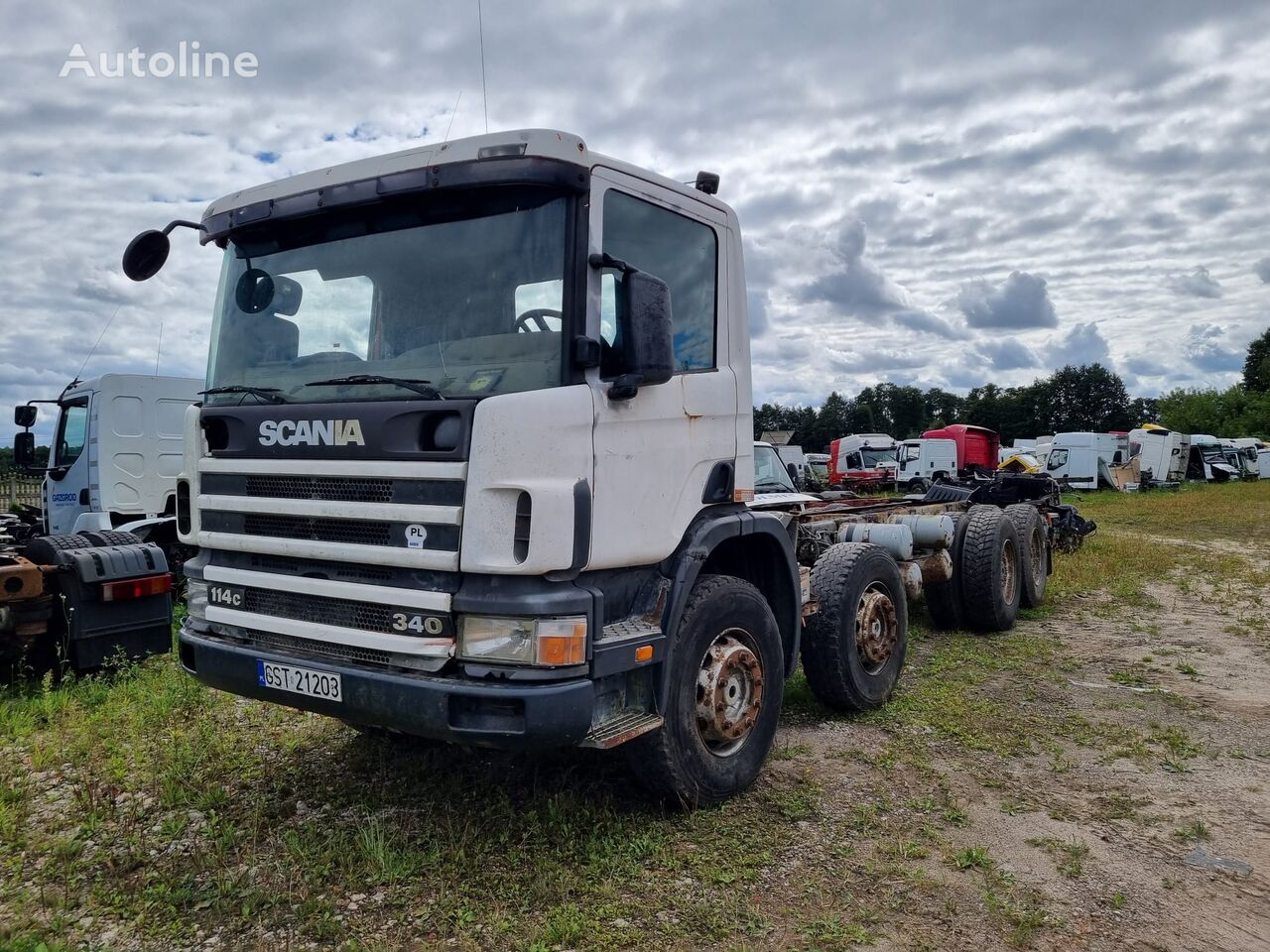 tovornjak šasija Scania 114 113
