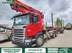 tovornjak za prevoz lesa Scania R480 6x4 EPSILON E250L