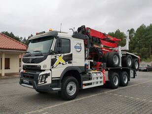 tovornjak za prevoz lesa Volvo FMX 540 + gozdarska prikolica