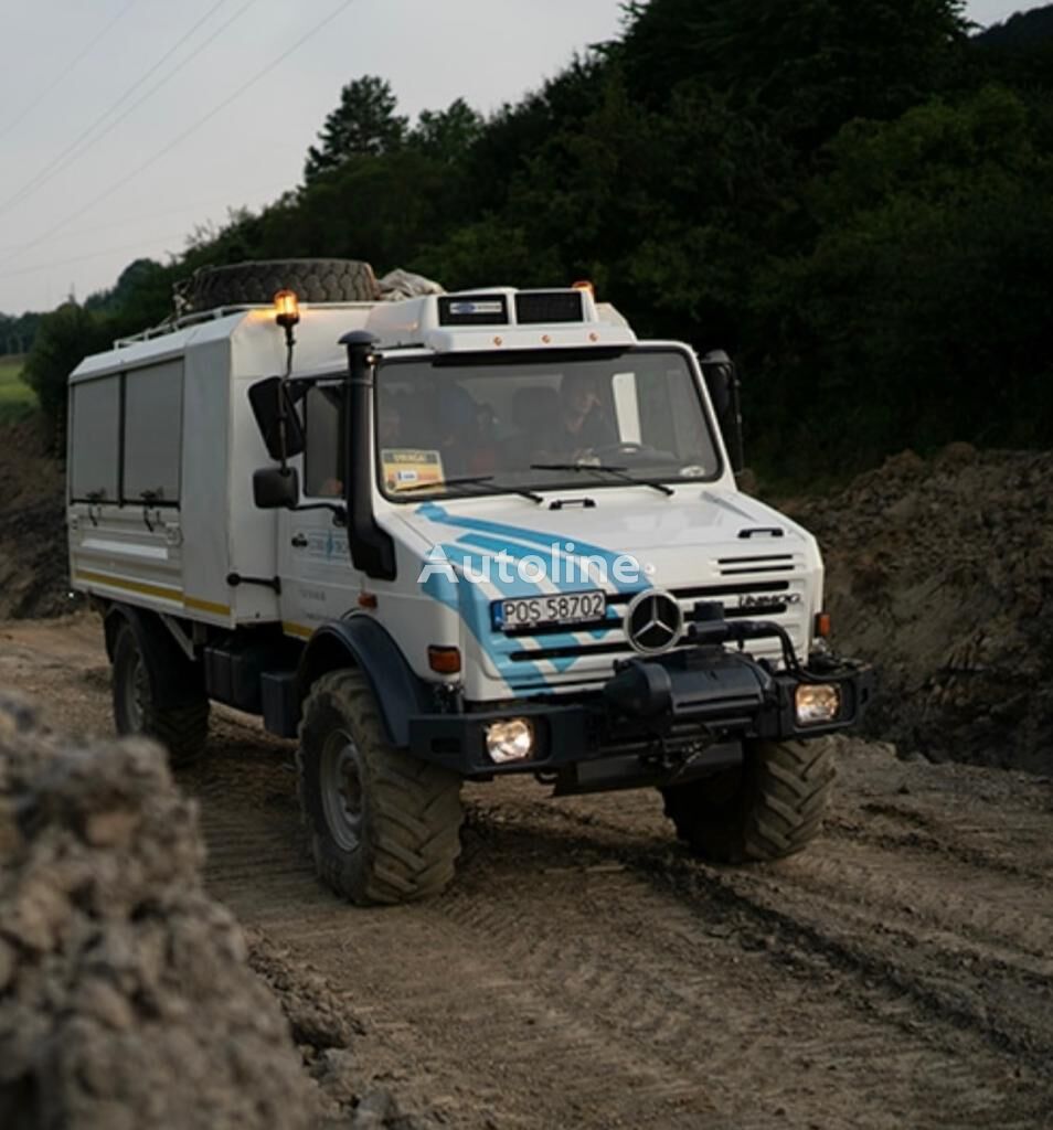 Tovornjak Zabojnik Mercedes Benz Unimog U3000 Pojazd Specjalny Naprodaj Poljska Odolanów 8729