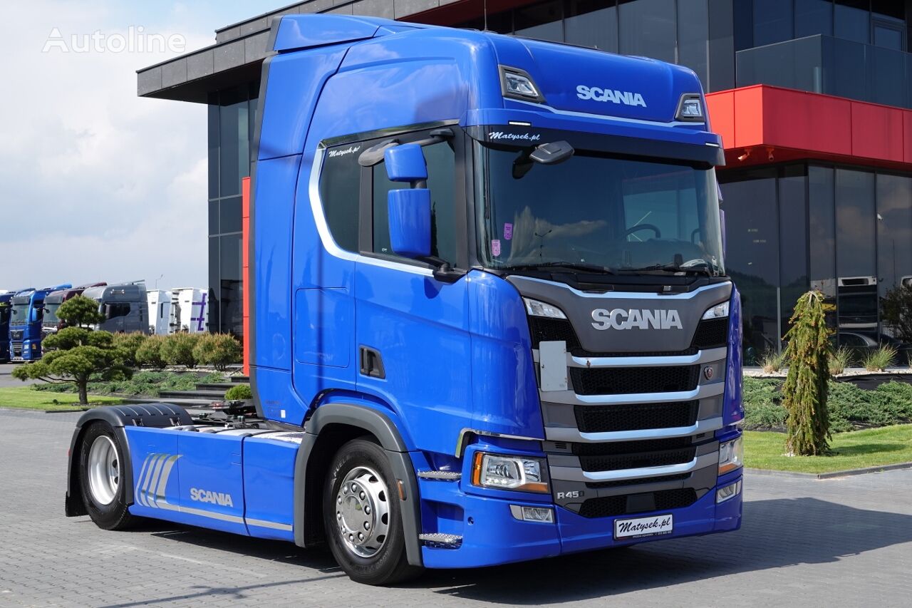 vlačilec Scania R 450 / RETARDER / LEDY / OPONY 100 % / EURO 6 / 2018 R
